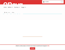 Tablet Screenshot of anova-cocinas.com
